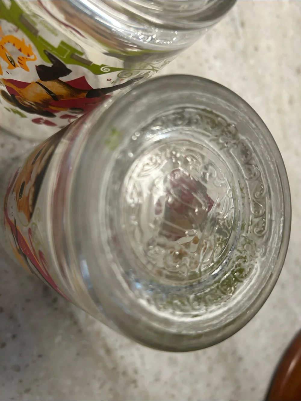 McDonalds VTG Shrek Glasses Set Of 2